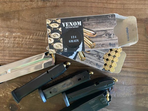 TESTED: Venom 9mm FMJ 115gr and 124gr